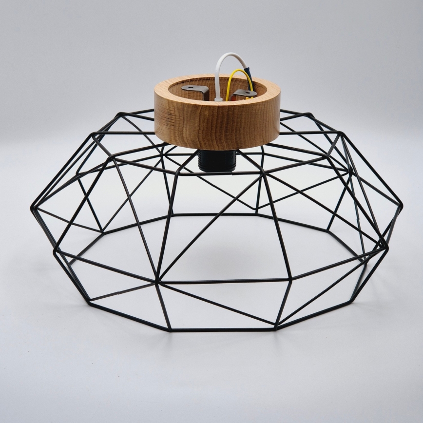 Brilagi - Stropní svítidlo WOODY BASKET 1xE27/60W/230V dub ořech