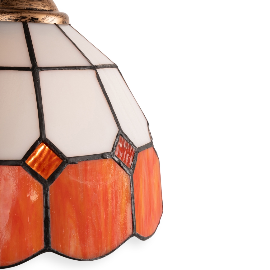 Brilagi - Tiffany vitrážová nástěnná lampa SIENNA 1xE14/40W/230V