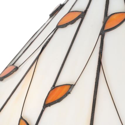 Brilagi - Tiffany vitrážová stojací lampa FOLIA 2xE27/60W/230V