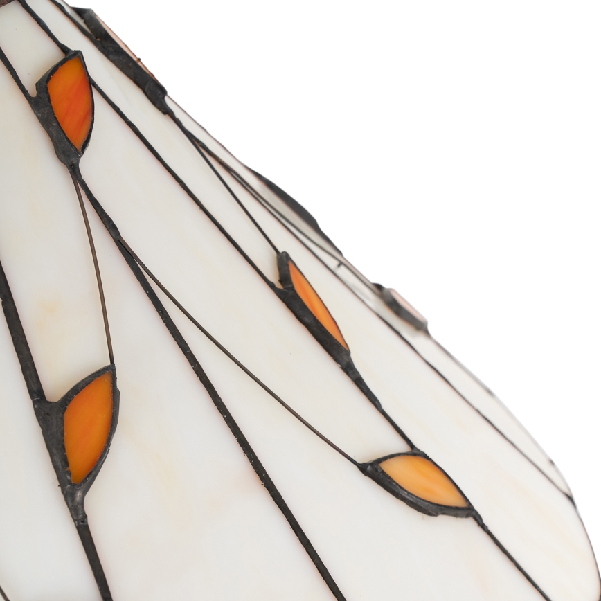 Brilagi - Tiffany vitrážová stojací lampa FOLIA 2xE27/60W/230V