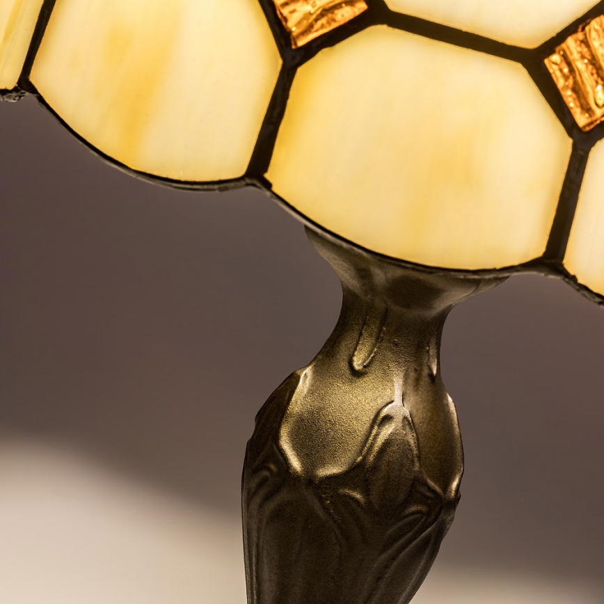Brilagi - Tiffany vitrážová stolní lampa DORAN 1xE14/40W/230V