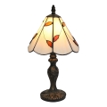 Brilagi - Tiffany vitrážová stolní lampa FOLIA 1xE27/60W/230V