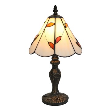 Brilagi - Tiffany vitrážová stolní lampa FOLIA 1xE27/60W/230V