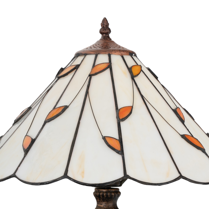 Brilagi - Tiffany vitrážová stolní lampa FOLIA 2xE27/60W/230V