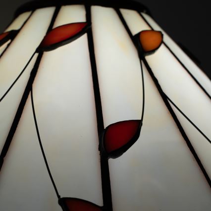 Brilagi - Tiffany vitrážová stolní lampa FOLIA 2xE27/60W/230V