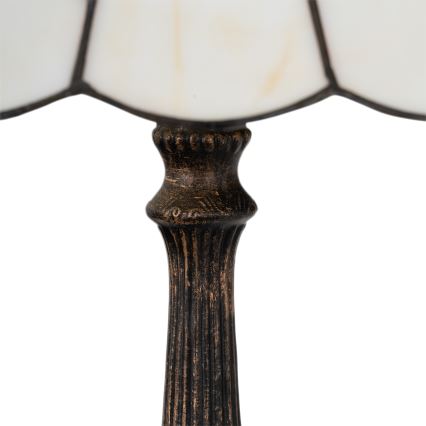 Brilagi - Tiffany vitrážová stolní lampa FOLIA 2xE27/60W/230V