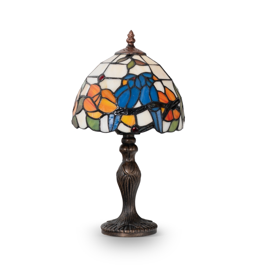 Brilagi - Tiffany vitrážová stolní lampa JUNGLE 1xE27/60W/230V