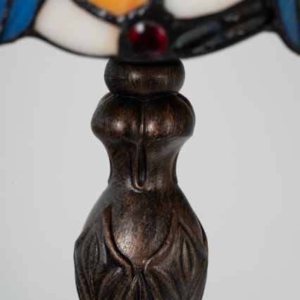 Brilagi - Tiffany vitrážová stolní lampa JUNGLE 1xE27/60W/230V