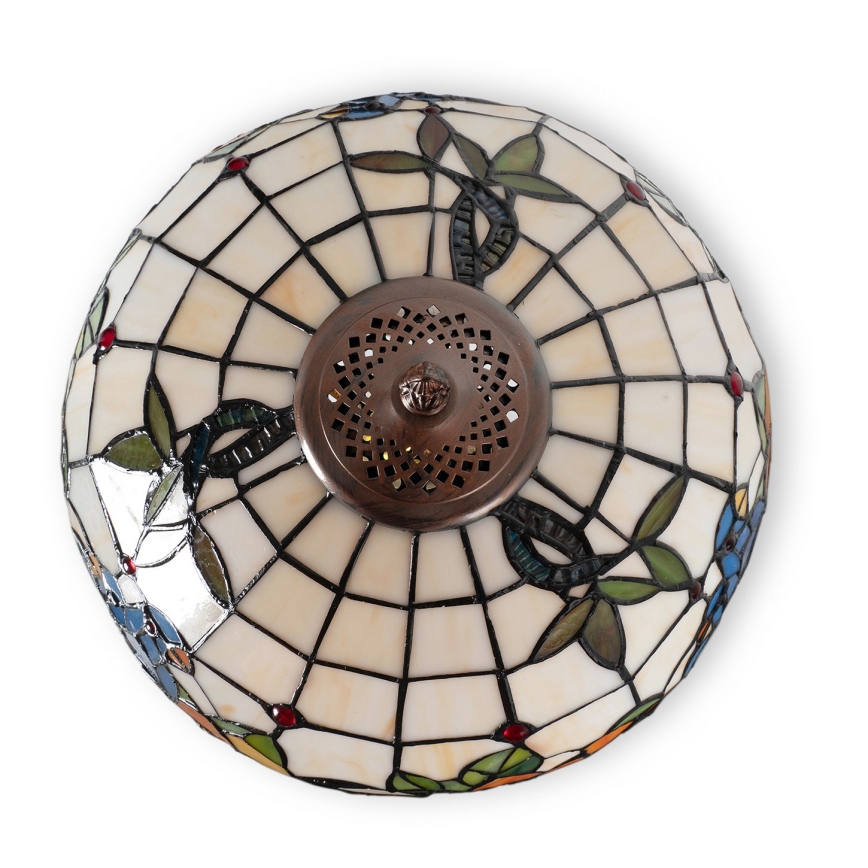 Brilagi - Tiffany vitrážová stolní lampa JUNGLE 1xE27/60W/230V