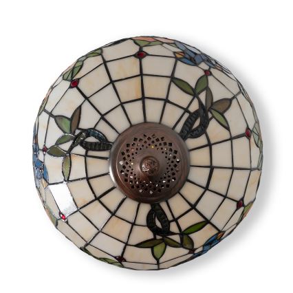 Brilagi - Tiffany vitrážová stolní lampa JUNGLE 2xE27/60W/230V