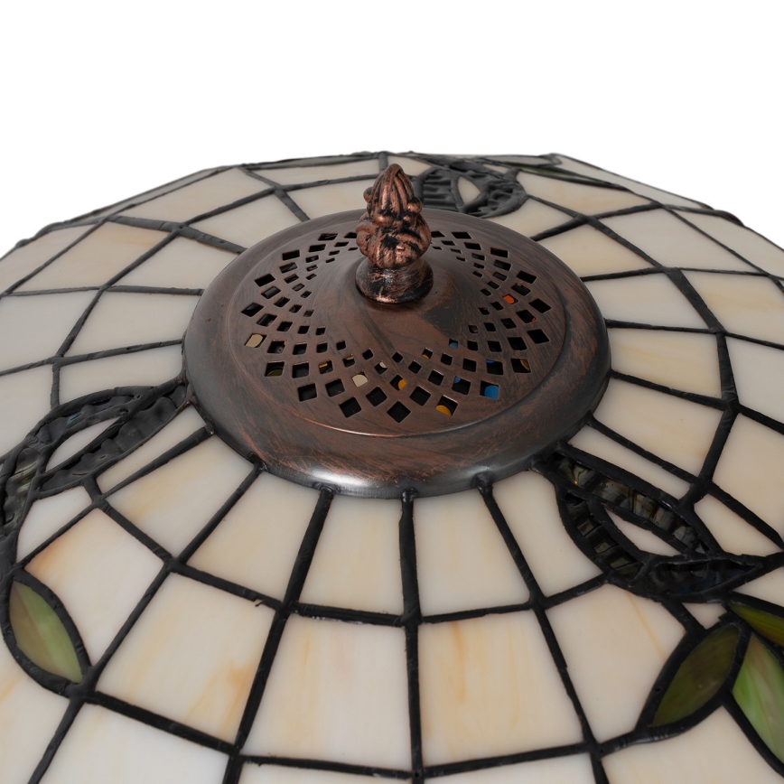 Brilagi - Tiffany vitrážová stolní lampa JUNGLE 2xE27/60W/230V