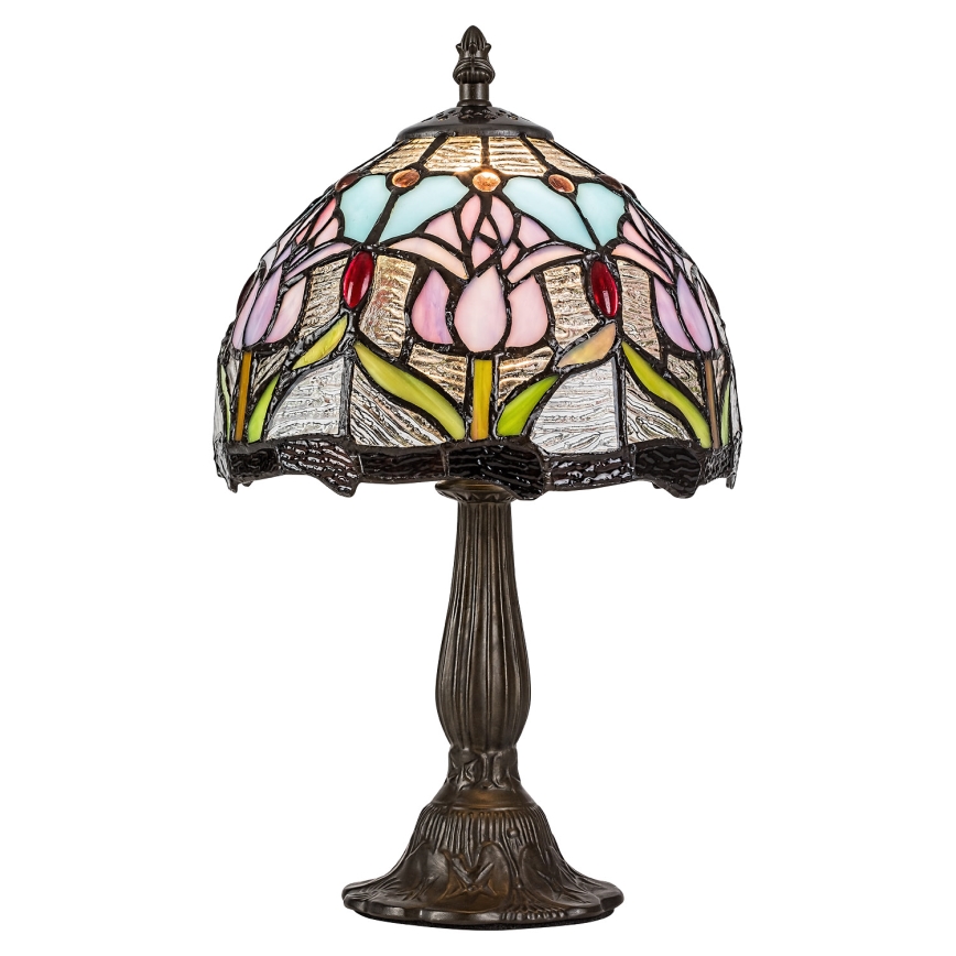 Brilagi - Tiffany vitrážová stolní lampa LORAS 1xE14/40W/230V