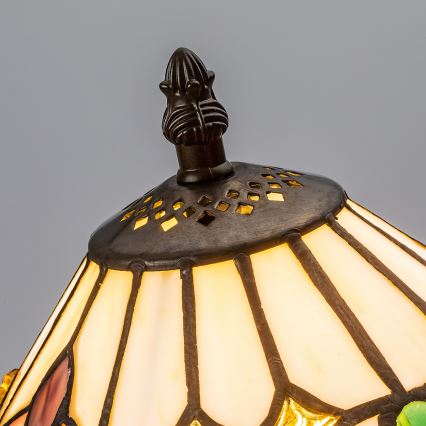 Brilagi - Tiffany vitrážová stolní lampa LUISA 1xE14/40W/230V