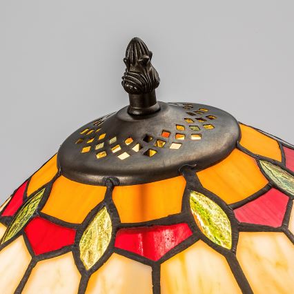 Brilagi - Tiffany vitrážová stolní lampa LUISA 1xE27/40W/230V