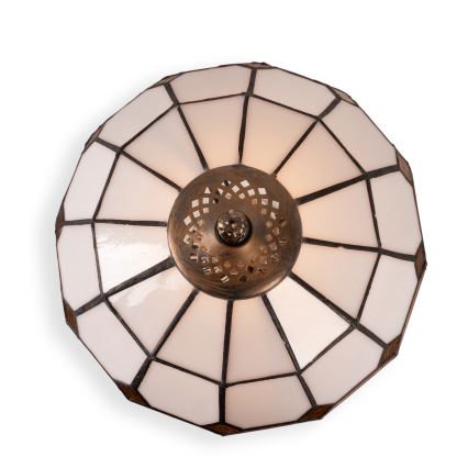 Brilagi - Tiffany vitrážová stolní lampa SIENNA 1xE27/60W/230V