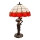 Brilagi - Tiffany vitrážová stolní lampa SIENNA 1xE27/60W/230V