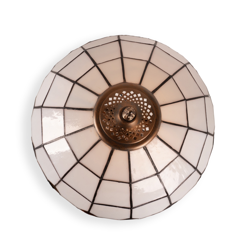 Brilagi - Tiffany vitrážová stolní lampa SIENNA 1xE27/60W/230V