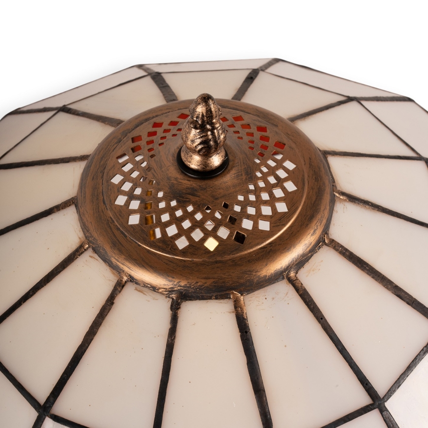 Brilagi - Tiffany vitrážová stolní lampa SIENNA 2xE27/60W/230V