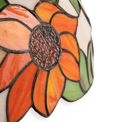 Brilagi - Tiffany vitrážová stolní lampa SUNFLOWER 1xE27/60W/230V