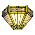 BRILAGI - Tiffany vitrážové nástěnné svítidlo EMERALD 1xE14/40W/230V