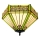 BRILAGI - Tiffany vitrážové stropní svítidlo EMERALD 2xE27/60W/230V pr. 40 cm