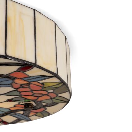 BRILAGI - Tiffany vitrážové stropní svítidlo JUNGLE 2xE27/60W/230V pr. 40 cm