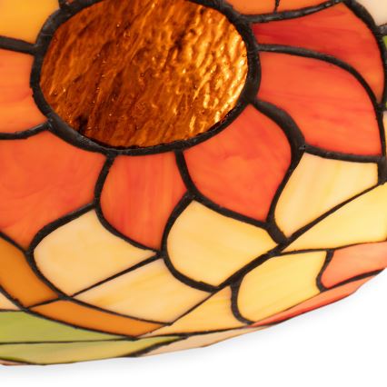 Brilagi - Tiffany vitrážové stropní svítidlo SUNFLOWER 2xE27/60W/230V pr. 40 cm