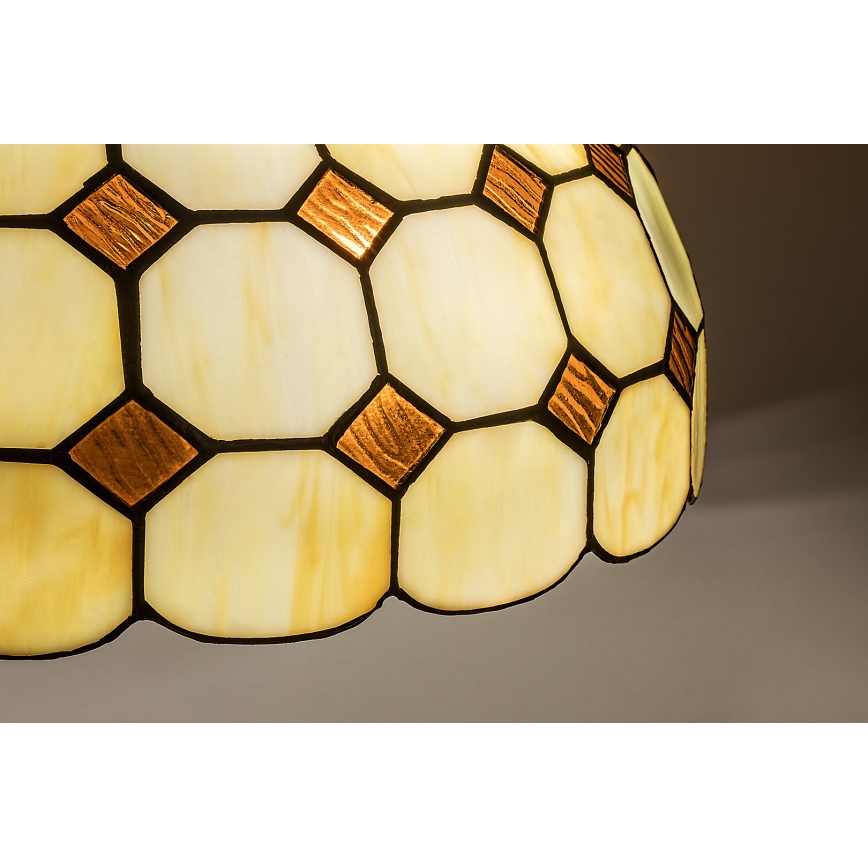 Brilagi - Tiffany vitrážový lustr na řetězu DORAN 2xE27/60W/230V