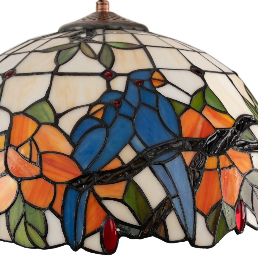 Brilagi - Tiffany vitrážový lustr na řetězu JUNGLE 1xE27/60W/230V pr. 40 cm