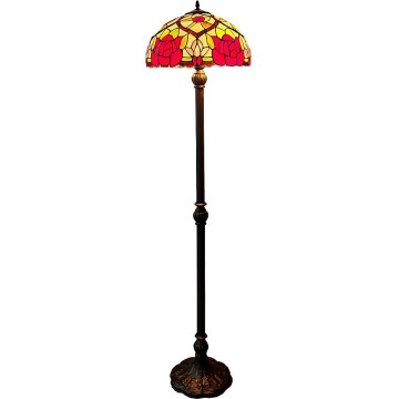 Brilagi - Tiffany vytrážová stojací lampa GARLAN 2xE27/60W/230V