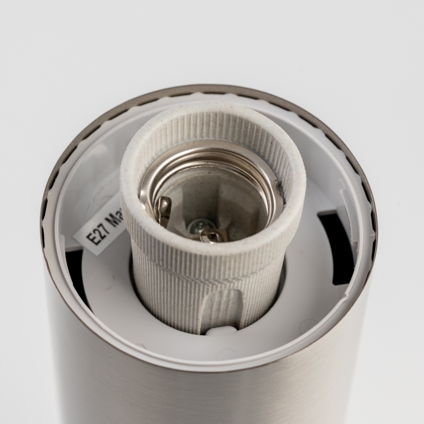 BRILAGI - Venkovní lampa ELIA 1xE27/20W/230V IP44 100 cm matný chrom