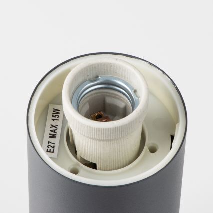 Brilagi - Venkovní lampa NOVA 1xE27/15W/230V 40 cm IP44 antracit