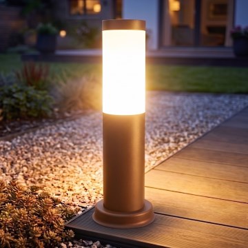Brilagi - Venkovní lampa NOVA 1xE27/15W/230V 40 cm IP44 hnědá