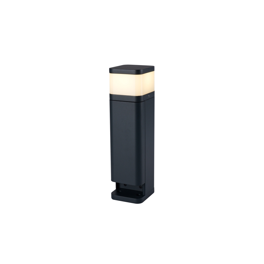 Brilagi - Venkovní lampa se 2 zásuvkami SCHUKO PILLAR 1xG9/11W/230V IP44 antracit