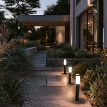 BRILAGI - Venkovní lampa se senzorem ELIA 1xE27/20W/230V IP44 50 cm antracit