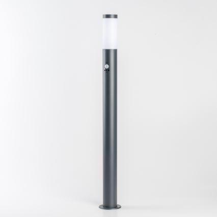 BRILAGI - Venkovní lampa se senzorem pohybu ELIA 1xE27/20W/230V IP44 100 cm antracit