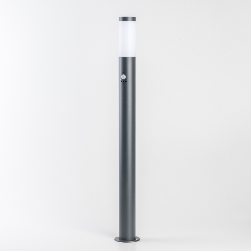 BRILAGI - Venkovní lampa se senzorem pohybu ELIA 1xE27/20W/230V IP44 100 cm antracit