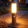 Brilagi - Venkovní lampa se senzorem NOVA 1xE27/15W/230V 40 cm IP44 hnědá