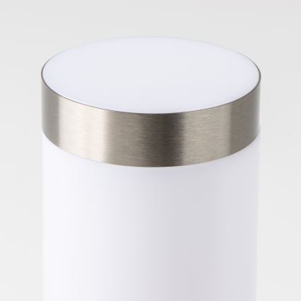 Brilagi - Venkovní lampa se senzorem NOVA 1xE27/15W/230V 40 cm IP44 matný chrom