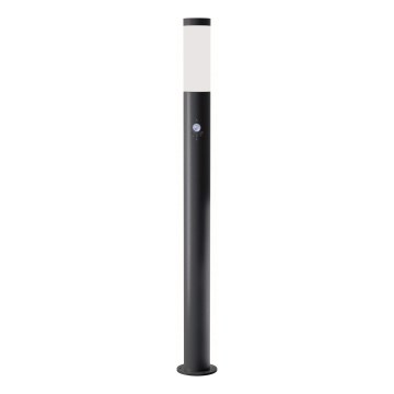 Brilagi - Venkovní lampa se senzorem pohybu ELIA 1xE27/20W/230V IP44 100 cm antracit