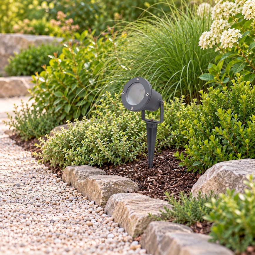 BRILAGI - Venkovní lampa TERRA 1xGU10/50W/230V IP65 antracit