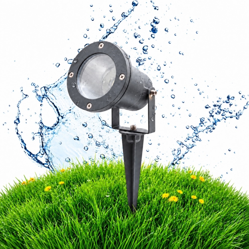 BRILAGI - Venkovní lampa TERRA 1xGU10/50W/230V IP65 antracit
