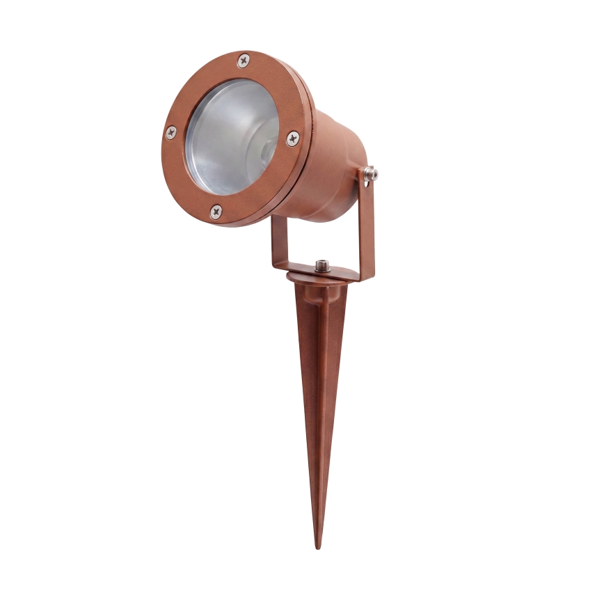 BRILAGI - Venkovní lampa TERRA 1xGU10/50W/230V IP65 rezavá