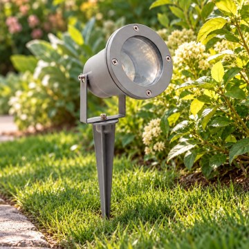 BRILAGI - Venkovní lampa TERRA 1xGU10/50W/230V IP65 šedá