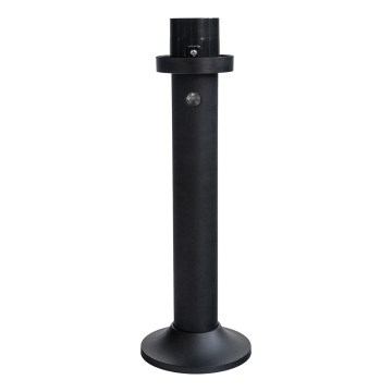 Brilagi - Venkovní lampová noha se senzorem pohybu a soumraku HARBOR 1xE27/40W/230V 50 cm IP33 černá