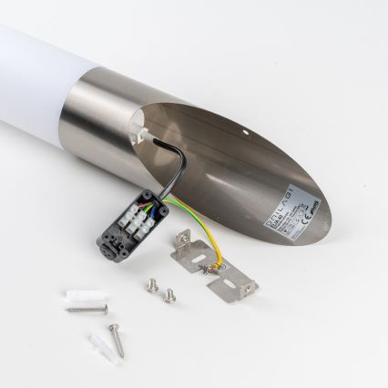 BRILAGI - Venkovní nástěnná lampa ELIA 1xE27/20W/230V IP44 matný chrom