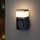 Brilagi - Venkovní nástěnná lampa se zásuvkou SCHUKO PILLAR 1xG9/11W/230V IP44 antracit