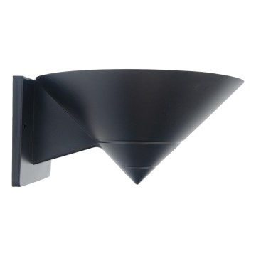 BRILAGI - Venkovní nástěnné rameno HARBOR CONE 1xE27/40W/230V 20 cm IP33 černá