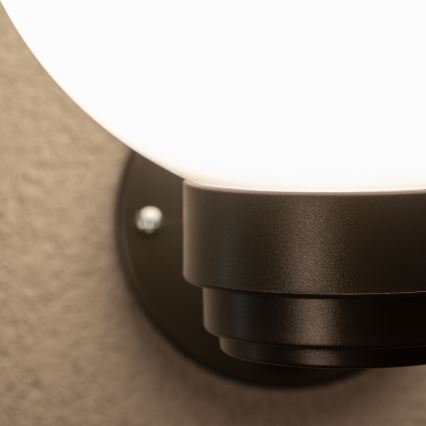 Brilagi - Venkovní nástěnné svítidlo HARBOR 1xE27/40W/230V IP33 černá/bílá
