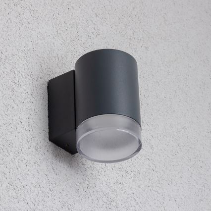 Brilagi - Venkovní nástěnné svítidlo MATERA 1xGU10/30W/230V antracit IP54